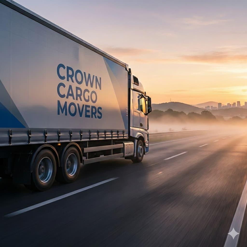 Crown Cargo Delivery Truck